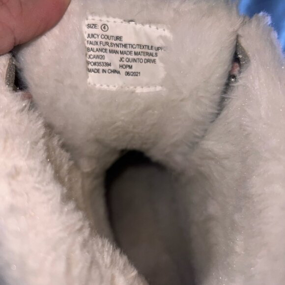 Juicy Couture Girls Lil Quinto Drive Rain Boots Size 4 US‎ *GS6 - Picture 8 of 9